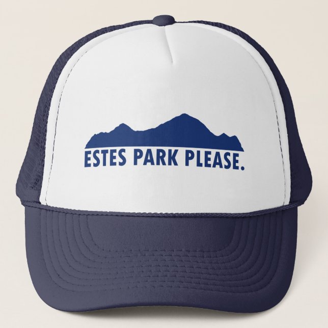 Estes Park Bitte Truckerkappe (Vorderseite)