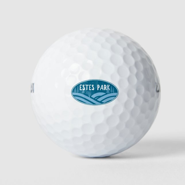 Estes Park Colorado Außenbereich Golfball (Vorderseite)