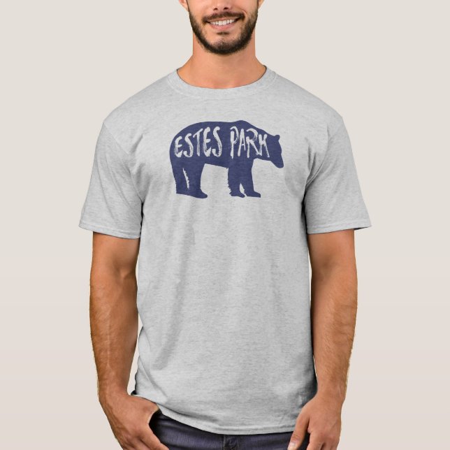 Estes Park Colorado Bear T-Shirt (Vorderseite)