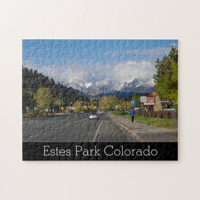 Estes Park Colorado Landschaftlich Puzzle (Horizontal)