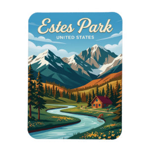 Estes Park Colorado Magnet