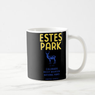 Estes Park Colorado Nationalpark-Elch-T-Shirt Kaffeetasse