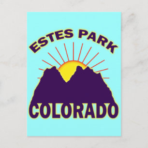 ESTES PARK COLORADO POSTKARTE