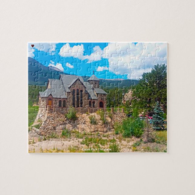 Estes Park Colorado Puzzle (Horizontal)