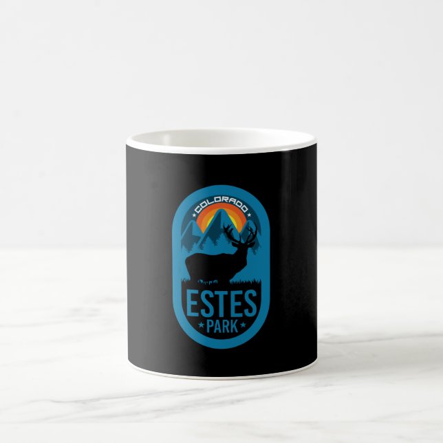 Estes Park Colorado Rocky Mountain National Kaffeetasse (Mittel)