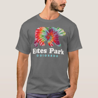 Estes Park Colorado Rocky Mountains Gefärbte Krawa T-Shirt