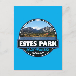 Estes Park Colorado Wandern neben dem Wasser Postkarte