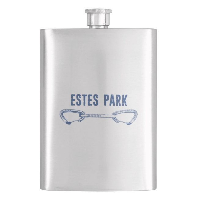 Estes Park Kletterquickie Flachmann (Vorderseite)