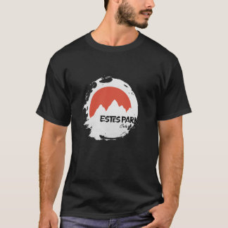 Estes Park Mountains Colorado Wandern im Freien T-Shirt