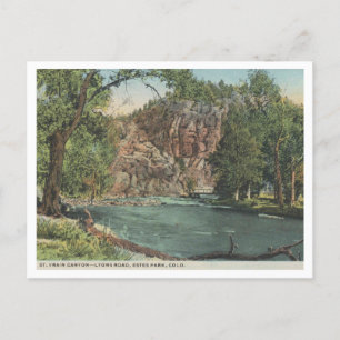 Estes Park, St Vrain Canyon, 1920er Jahre Vintage Postkarte