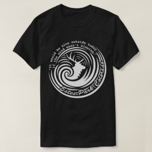 Estes Wind, dunkles Hemd T-Shirt