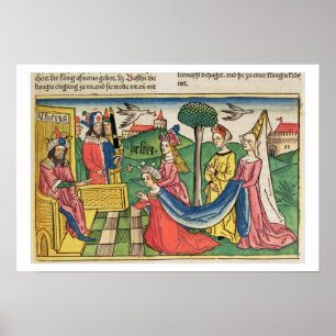 Esther 2 15-18, Esther wird von der Königin gewähl Poster