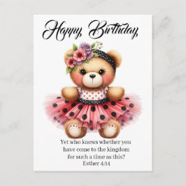 Esther 4:14 Birthday Card Postkarte