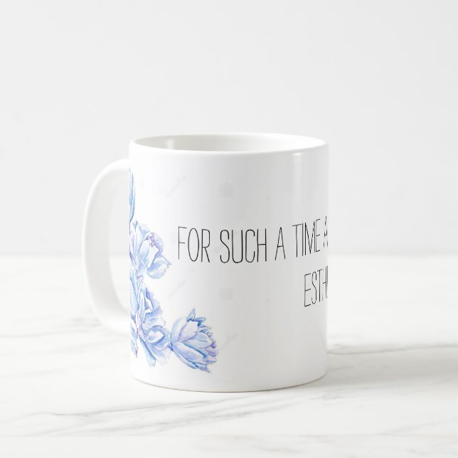 Esther-4:14 Kaffee-Tasse Kaffeetasse (Vorderseite Links)