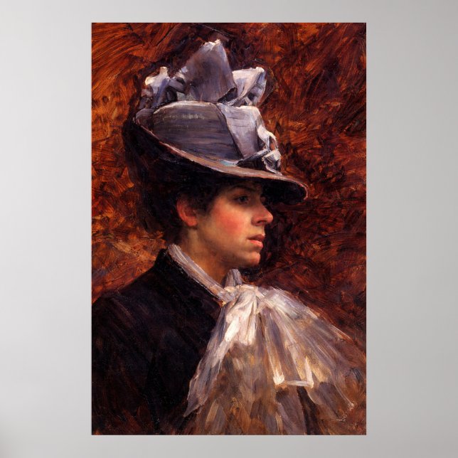 Esther Kenworthy by John William Waterhouse  Poster (Vorne)