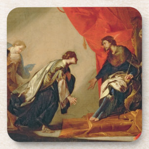 Esther vor Ahasuerus, c.1645-50 (Öl auf Ca Untersetzer