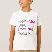 Esther's Miracle Kids' T - Shirt - Go Gray im Mai