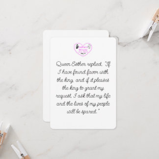 Esther's Wunderstationary mit Umschlägen Einladung