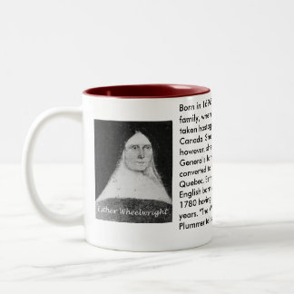 Estherwheelwright-Tasse Zweifarbige Tasse