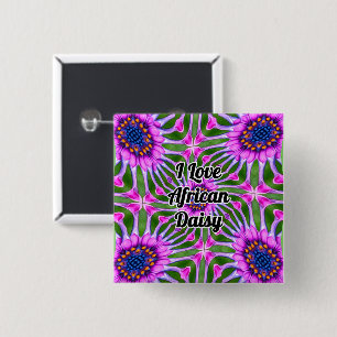 Esthetic Daisy Pattern Button