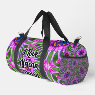 Esthetic Daisy Pattern Duffle Bag