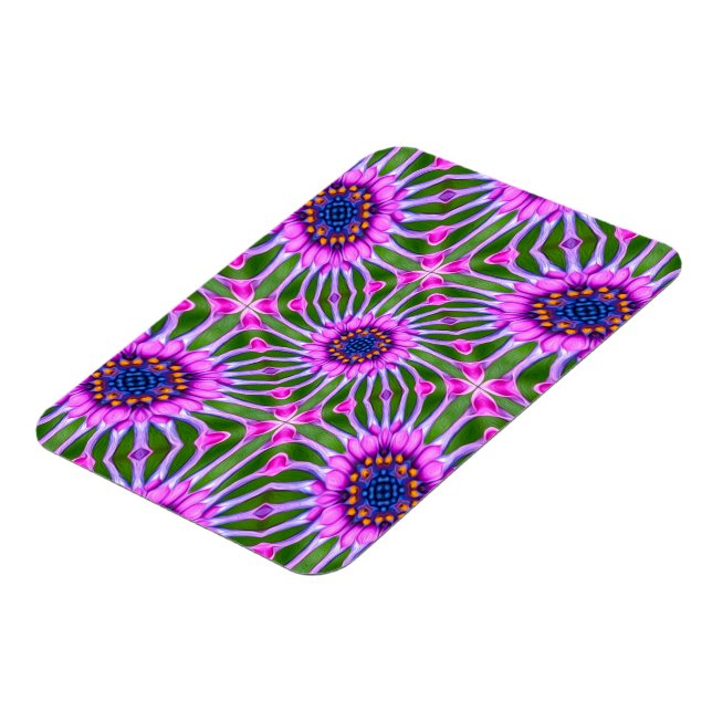 Esthetic Daisy Pattern Magnet (Linke Seite)