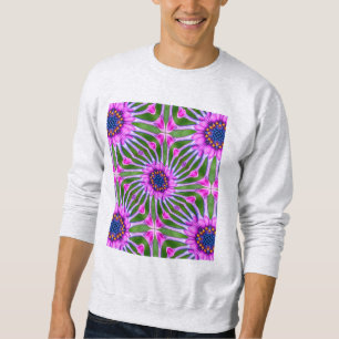 Esthetic Daisy Pattern Sweatshirt