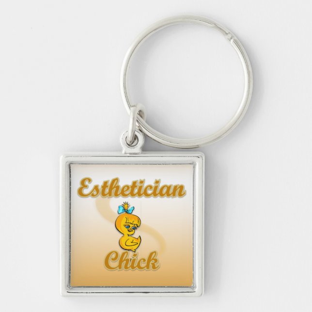 Esthetician Chick Schlüsselanhänger (Vorne)
