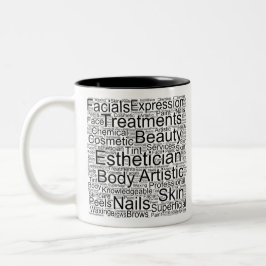 Esthetician Zweifarbige Tasse