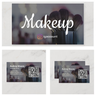 Estheticians Makeup Artist Visitenkarte