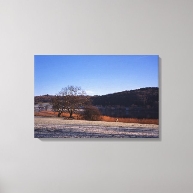 Esthwaite Water Lake District England Leinwanddruck (Vorderseite)