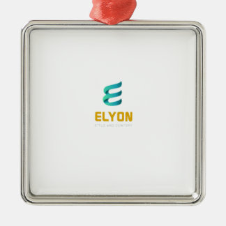 Estilo: Adorno cuadrado superior Ornament Aus Metall