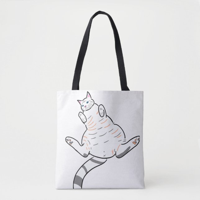 Estilo: Bolsa Tote, gatinho meme (Vorderseite)