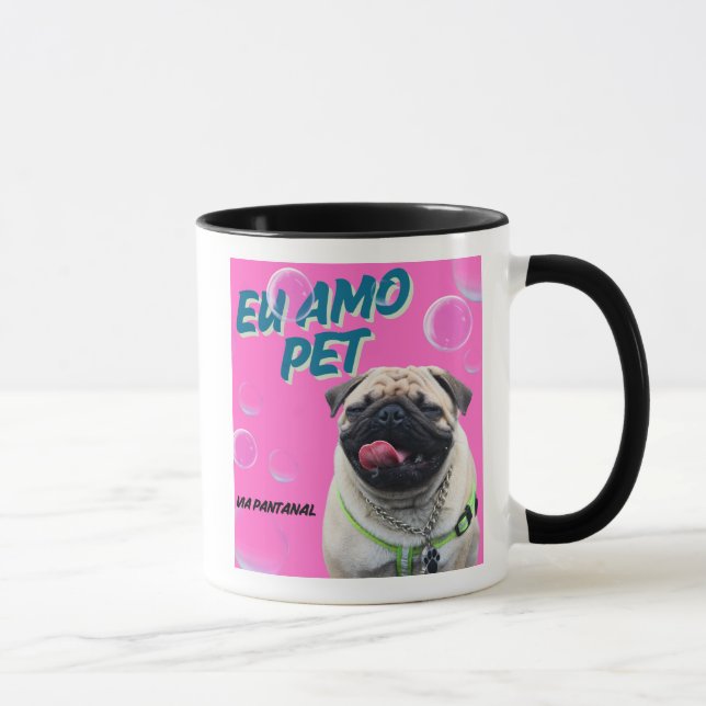 Estilo: Caneca Combo Via Pantanal pet rosa Tasse (Rechts)