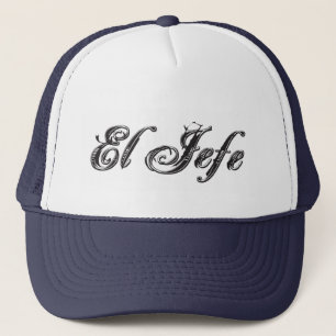 Estilo Logo EL Jefe Art Truckerkappe