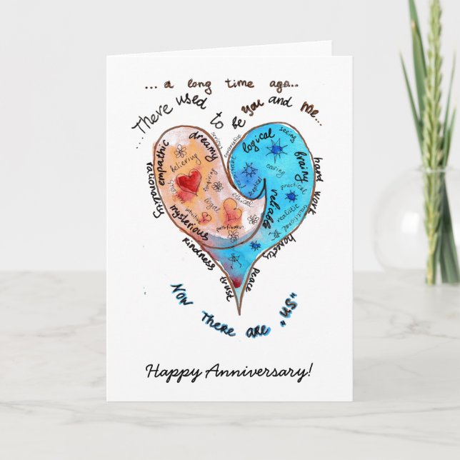 ESTJ/INFJ-Karte für vernetzte Herzen - sozionisch  Karte (Vorderseite)