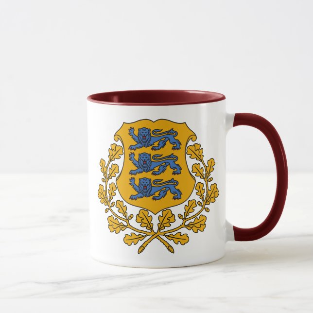 Estland-Emblem Tasse (Rechts)