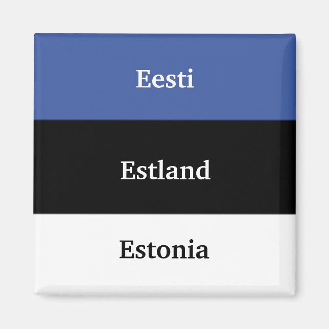 Estland - Estland - Magnet Estland (Vorne)