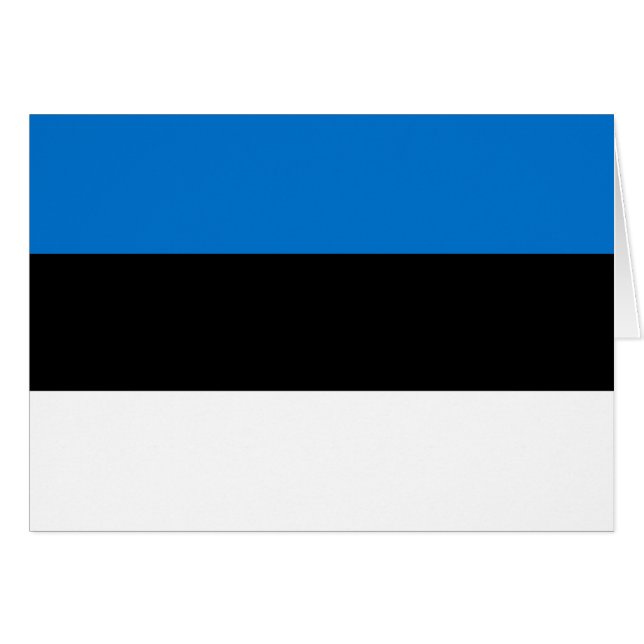 Estland-Flagge (Vorderseite (Horizontal))