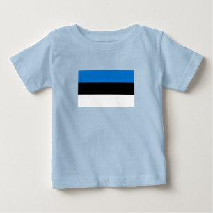 Estland-Flagge Baby T-shirt