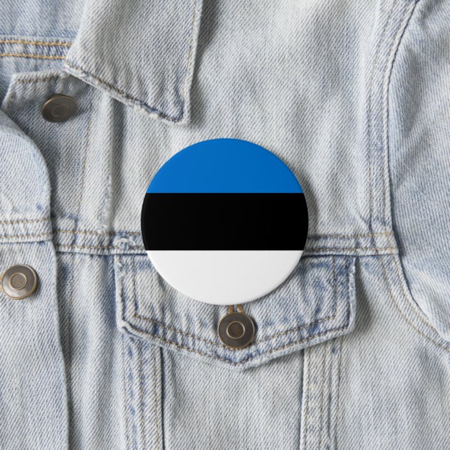 Estland-Flagge Button (Beispiel)