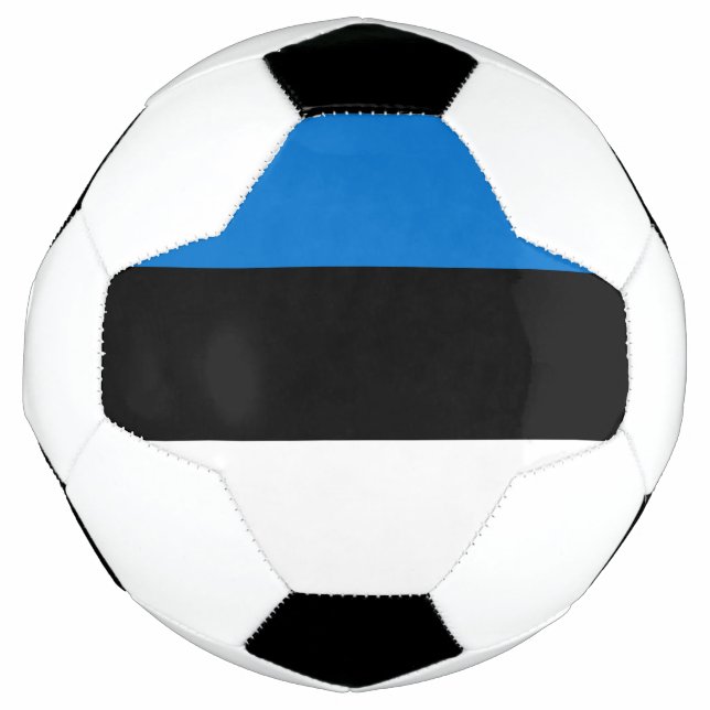 Estland-Flagge Fußball (Vorderseite)