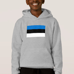 Estland-Flagge Hoodie