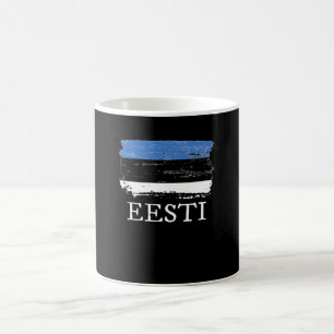 Estland - Flagge Kaffeetasse