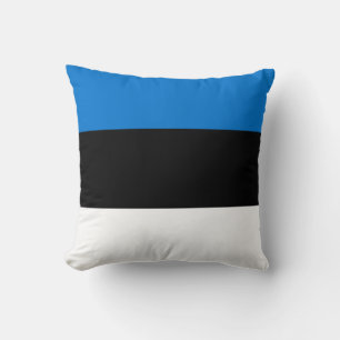 Estland-Flagge Kissen