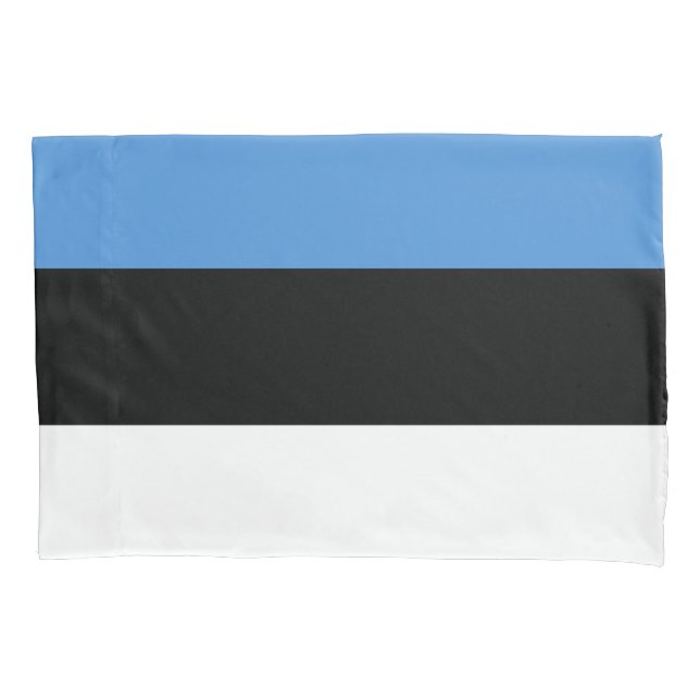 Estland-Flagge Kissenbezug (Vorderseite)