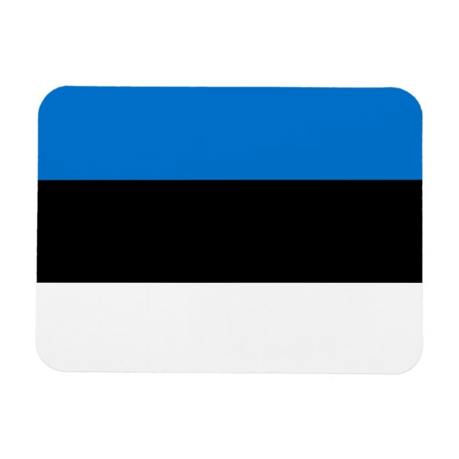 Estland-Flagge Magnet (Horizontal)