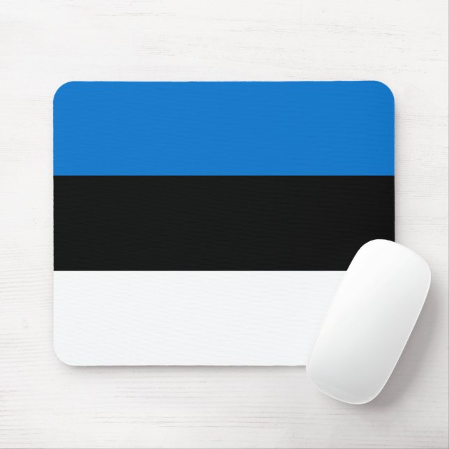 Estland-Flagge Mousepad (Mit Mouse)