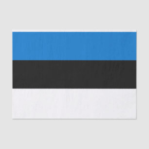 Estland-Flagge Seidenpapier