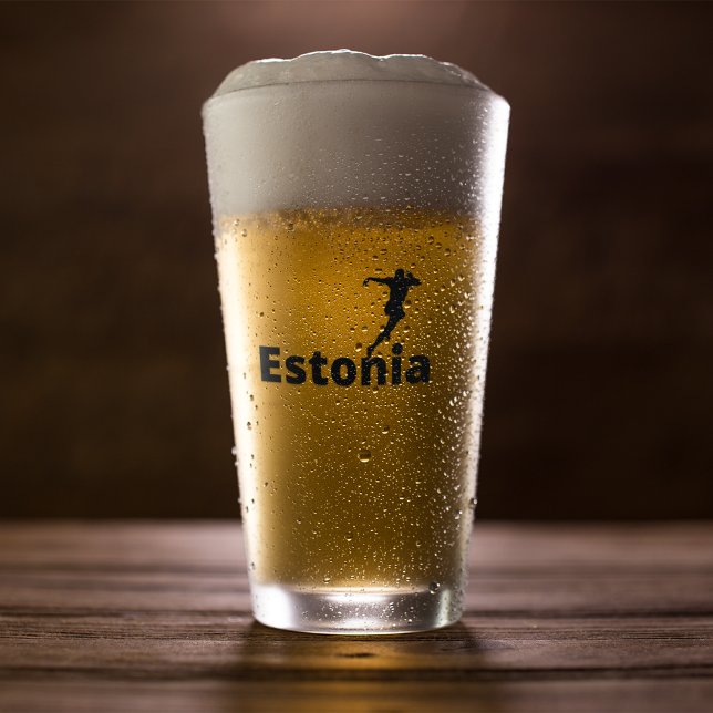 Estland Fußball Glas (Von Creator hochgeladen)